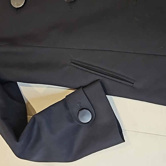 Forever 21 Retro Style Navy Coat size S - Picture 5 of 11